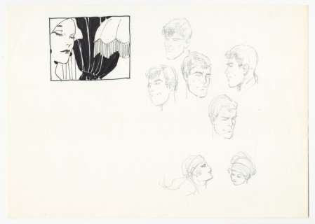 Leone Frollo | Leone Frollo sketch originale/studio dei personaggi | Catawiki