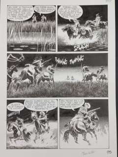 Fabio Civitelli | Fabio Civitelli 1x tavola originale La cavalcata del morto - (2012) | Catawiki