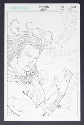 John Dell | Original Cover Art for Scion #40 (2003) Pencils by Luke Ross, Inks | mycomicshop.com