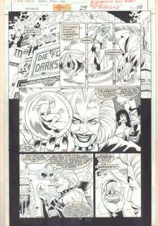 Leonard Kirk, Robin Riggs - supergirl #29 p. 10 - supergirl trapped by granny goodness - 1999