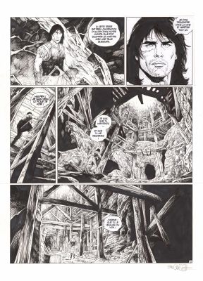 Christophe Bec | Thorgal, 2025 - La déesse d’ambre | Huberty Breyne Gallery