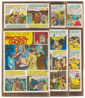 Evans - PRACTICAL CHOKE!, THE VAULT OF HORROR #30, 6 Pg. Story, SP (1953) | Russ Cochran