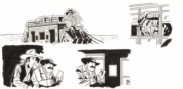 Brüno | Lucky Luke, 2025 - Dakota 1880 | Huberty Breyne Gallery