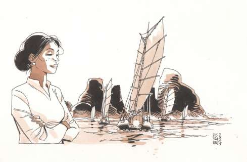 Jusseaume - Tramp, illustration Ã  l‘encre de Chine et Ã  …