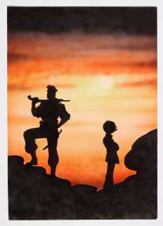 Barry Blair - Original Cover Art for China Sea Graphic Novel (1989) by Barry Blair