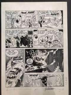 Giorgio Cavazzano | Giorgio Cavazzano - Original page "Pif et Hercule" - Original Edition | Catawiki