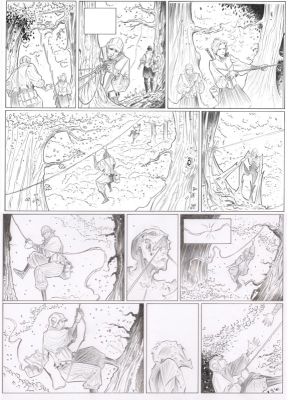 Richard Blake | Lord of the Skies - Page 6, Dargaud, 2026 | Philippe Labaune Gallery
