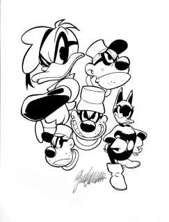 GIORGIO CAVAZZANO  -  Paperinik, Paperinika e i