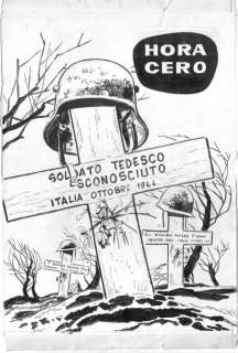 Pratt, Hugo - Ernie Pike Hora Cero Couverture originale Ã  l‘encre de chine