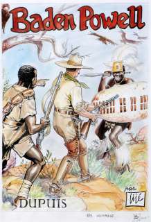 Ramaïoli - Baden Powell,Â illustration Ã  l‘encre de Chin…