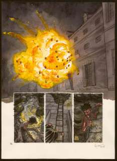 Leonard Chemineau - Planche originale - Le Travailleur de la nuit