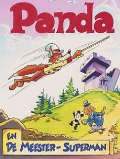 Piet Wijn En Toonder Studio’s | Piet Wijn en Toonder Studio’s - Panda - Originele cover - Panda en de Meester-superman - (1979) | Catawiki