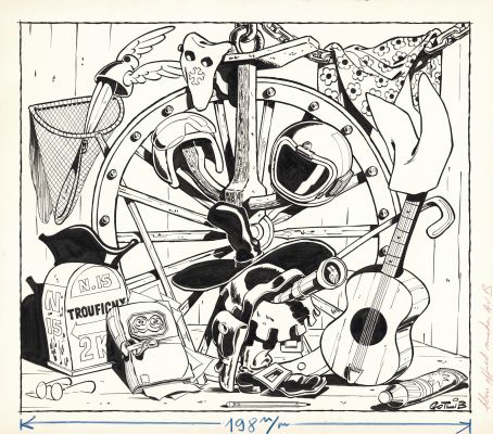 Marcel Gotlib | 1966 - Guide de voyage | Huberty Breyne Gallery