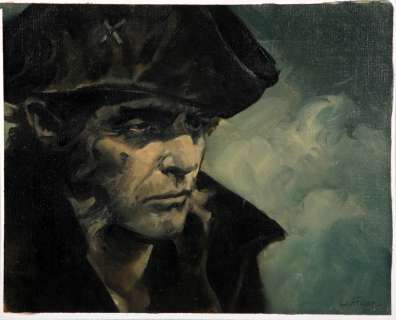 Lauffray (Mathieu) | Long John Silver, illustration Ã  l’acrylique … | Millon