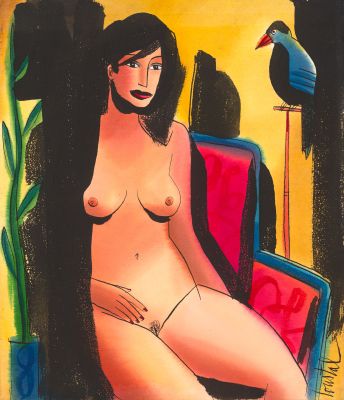 Loustal | 2026 - Dans la chambre, 3 | Huberty Breyne Gallery