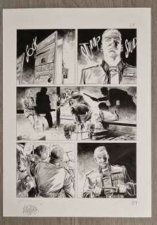 Alessio Fortunato - Alessio Fortunato - Dampyr n. 189 - Tavola originale "La casa degli specchi" - (2015)