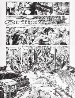 Radovic | La Fille du Yukon, planche n°11 Ã  l’encre de… | Millon