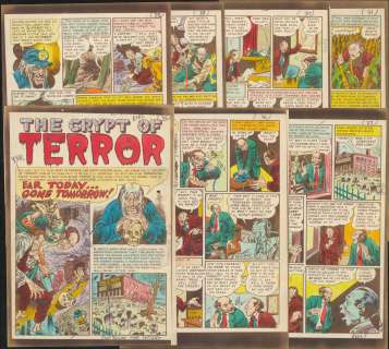 Davis - EAR TODAYâ€¦GONE TOMORROW!, HAUNT OF FEAR #11, 7 Pg SP Story (1952) | Russ Cochran