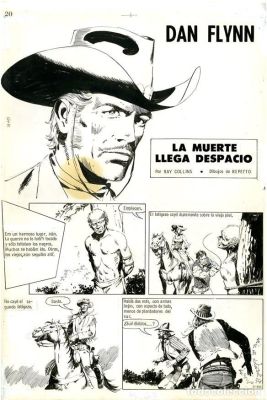 Historia Completa Miguel Ángel Repetto - Dan Flynn - La Muerte Llega Despacio 13 p. Completo