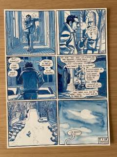 Frederik Peeters | Peeters, Frederik - Planche originale de fin RG - Bangkok-Belleville - (2007) | Catawiki