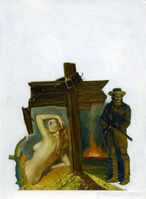 Portada Original de Manuel Sanjulian - Portada Western - Bastei Verlag | todocoleccion (Buy It Now)