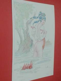 Leone Frollo | Leone Frollo - original artwork " Biancaneve " firmata - Page volante - Exemplaire unique | Catawiki