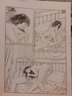 Luca Raimondo | Luca Raimondo Druuna - Tavola originale preparatoria - Page volante - Exemplaire unique - (2022) | Catawiki