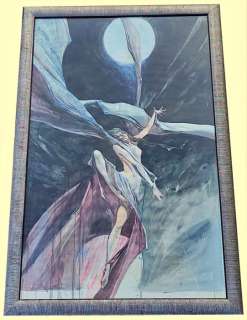 Guillaume Sorel | Sorel, Guillaume - Très grande illustration originale (145 x 95 cm) - Salomé, la danse des 7 voiles - (2005) | Catawiki