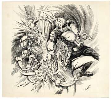 Masami Watanabe Hand-drawn Illustration Kamen Rider Super 1 | Mandarake (Big Web)