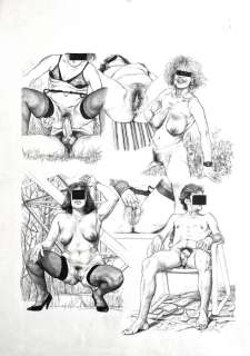 Riccardo Mannelli | Riccardo Mannelli - Illustrazione originale - Page volante | Catawiki