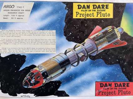 Martin Baines | Martin Baines - Dan Dare - Original colour page - Dan Dare Pilot of the Future - Project Pluto - (2000) | Catawiki