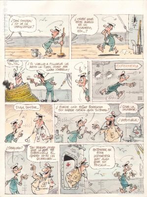 Página original de la serie ”La Fragata Capadora” por Raf | todocoleccion