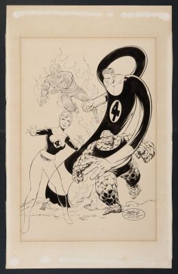 John Byrne | Fantastic Four Commission by John Byrne | mycomicshop.com