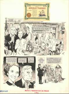 Torres- "MESSY’S THANKSGIVING DAY PARADE" Original Art - MAD #148 (1972) | Russ Cochran