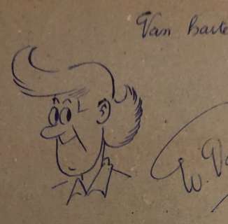 Willy Vandersteen - Goed / Zeer Goed | Bob et Bobette T47 - Lambique au bois dormant + dédicace Willy Vandersteen - Broché - EO - (1965) | Catawiki