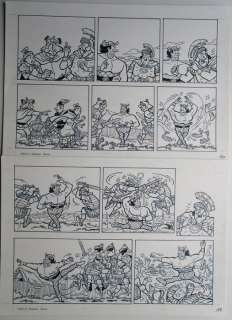 Luc Morjaeu / Studio Vandersteen | Suske en Wiske 307 - Originele Pagina (p.38) - De rillende rots - (2010) | Catawiki