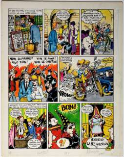 Margerin, Frank   (1952) | MARGERIN, FRANK Planche originale de " Tutti Frutti " - page 8, planche | Estim Nation