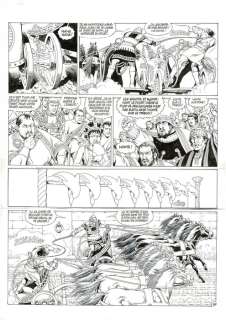 Mitton, Jean-Yves | Mitton, Jean-Yves - Originele pagina - Ben Hur 3 - Sjeik Ilderim - (2010) | Catawiki