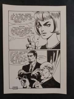 Magnus & Bunker | Magnus & Bunker - tavola originale per Kriminal n. 58 "La superbia è donna" - (1966) | Catawiki