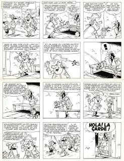 Remacle | Vieux Nick, Remacle en liberté, planche originale à l’encre de chine parue dans le journal Spirou. | Septimus