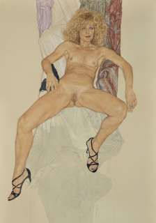 Riccardo Mannelli | Riccardo Mannelli - dipinto della mostra personale “Ammazzami” sono una donna #3 - Page volante - Exemplaire unique | Catawiki