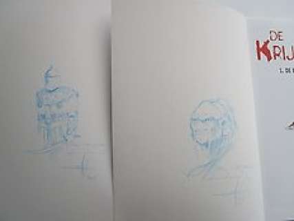 Philippe Pellet - Philippe Pellet - De krijgsheren 1 + 2 - 2x met opdrachttekening - Broché - EO - (1996/2002)
