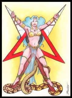 Bono, Fabio | Fabio Bono (De Rode Ridder) - Originele illustratie - De nachtmerries van Galaxa nr. 2 - Techniek: Oost-Indische inkt en Ecoline - Page volante - (2023) | Catawiki