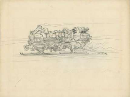 Enki Bilal | Illustration, locomotive | Galerie 9ème Art