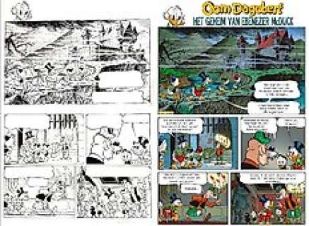 Andrea Ferraris, Rune Meikle - Uncle Scrooge D 2016-034 - The Secret of Ebenezer Duck - Signed by Andrea Ferraris - Title page - (2017)