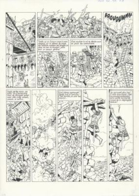 Gilles Chaillet | Vasco, tome 19, planche n°29 | Galerie 9ème Art