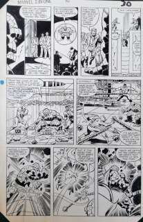 Tavola originale Ron Wilson / Ricardo Villamonte- Marvel two-in-one n.94 pag.30