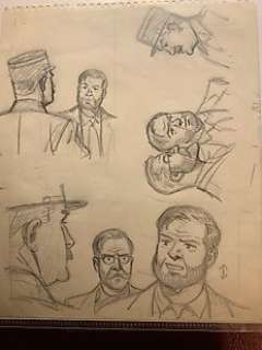 Edgar P. Jacobs | Jacobs, E.P. - Croquis originales pour Blake et Mortimer T7 - SOS Météores - Page volante - (1958) | Catawiki