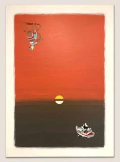 Roberto Ronchi | Donald Duck, Mickey Mouse - "Upside Down" - (At first I wanted to paint a "Rothko") - (2020/2023) | Catawiki