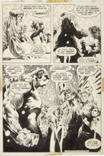 Bernie Wrightson Swamp Thing #8 page 9 (with a Pencil Preliminary) Original Art (DC, 1974). Bernie - | Heritage
